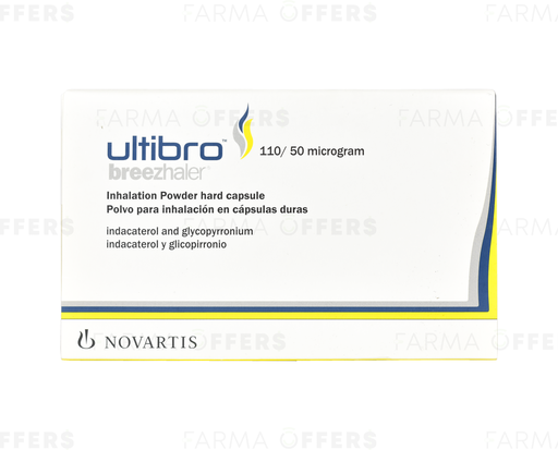 ULTIBRO BREEZHALER CAP/INH 50Y/ 100Y x 30