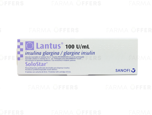 LANTUS CAR.SOLOSTAR 100IU 3ML x 1 /ML