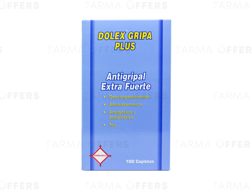 DOLEX-GRIPA TABL, 1 de 100