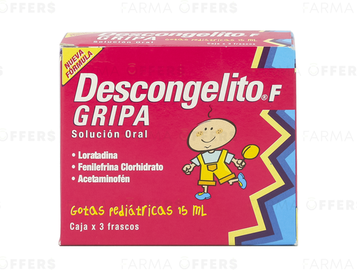 DESCONGELITO F GRI GOTAS PED. 15ML x 1