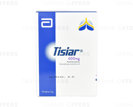 TISIAR POLVO SOBRES 600MG 1G, 1 de 10