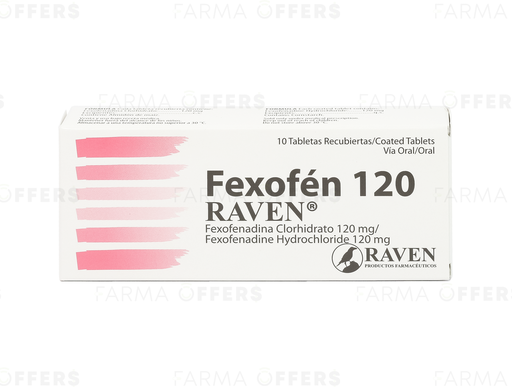 FEXOFEN TABL 120MG, 1 de 10