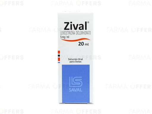 ZIVAL SUSP ORAL 5.00MG 20ML x 1 /5ML