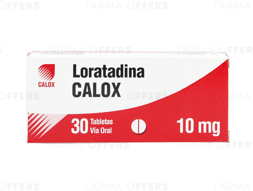 LORATADINA TABL 10mg, 1 de 30 CAL