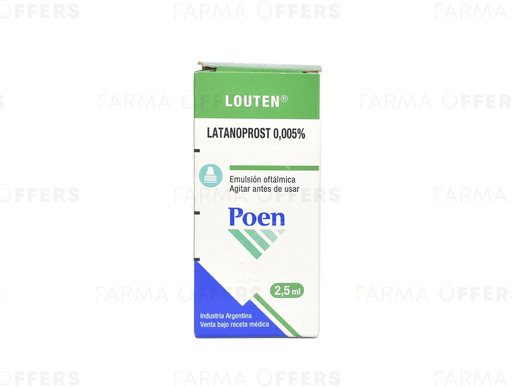 LOUTEN EMULSION OFT 0.01% 2.5ML x 1