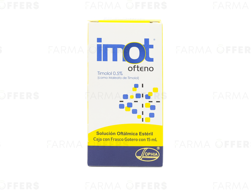 IMOT OFTENO SOLN OFTAL 0.50% 15ML x 1