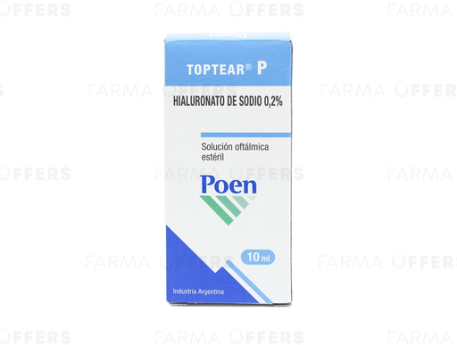 TOPTEAR P SOLN OFTAL 0.2% 10ML x 1