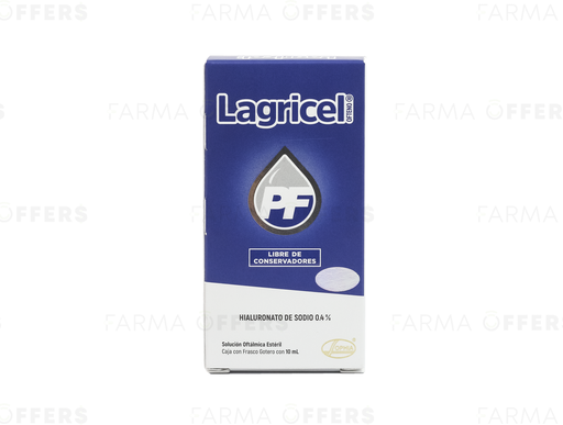 LAGRICEL PF SOLN OFTAL 0.40% 10ML x 1