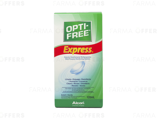 OPTI-FREE EXPRESS SOL P/LENTI. 120ML x 1
