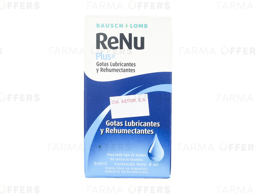 RENU HUMECTANTE GOTAS 8ML x 1