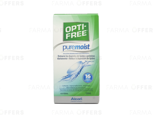 OPTI-FREE PURE MOI SOL.MULTIACC 120ML x 1