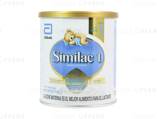 SIMILAC 1 PRO SENS PLV FL HMO 400G x 1