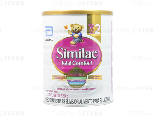 SIMILAC 2 TOT.COMF POLVO HMO 820G x 1