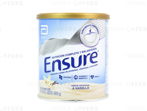 ENSURE POLVO VAINI 400G x 1