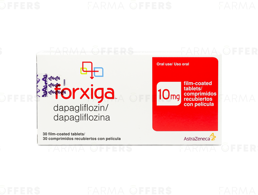 FORXIGA TABL RECUBIE 10mg, 1 de 30