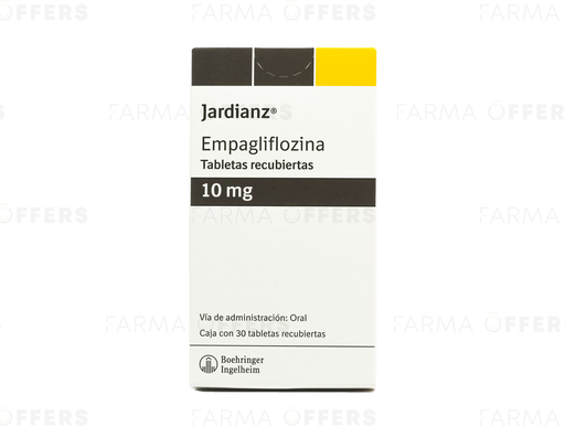 JARDIANZ TABL RECUBIE 10mg, 1 de 30