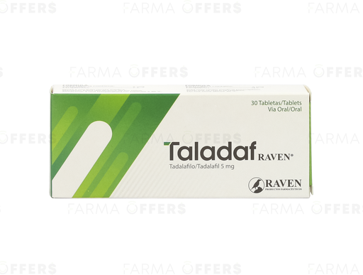TALADAF TAB 5MG, 1 de 30