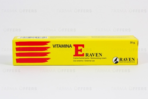 VITAMINA E RAVEN 10% CREMA X 30G