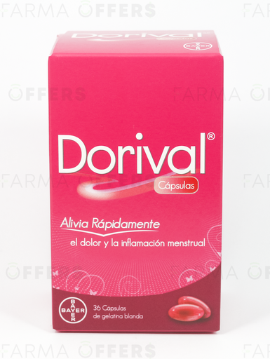 DORIVAL LIQ-GEL, 1 de 36 CAPS