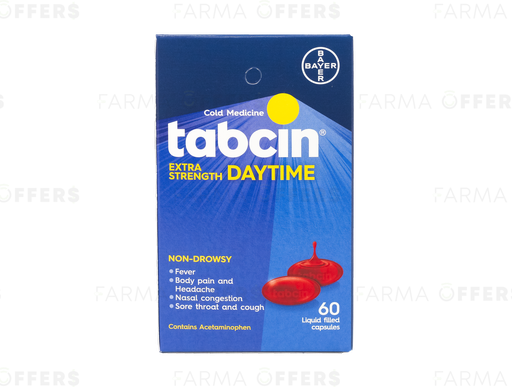 TABCIN EXTRA FUERTE DIA, 2 de 60 CAPS