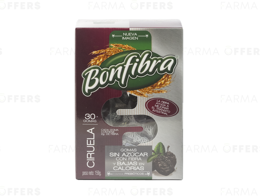 BONFIBRA GOMAS CIRUELA X30