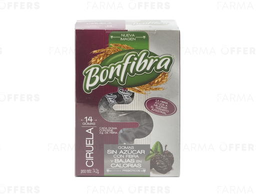 BONFIBRA GOMAS CIRUELA X14