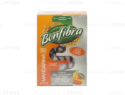 BONFIBRA GOMAS MANDARINA X60