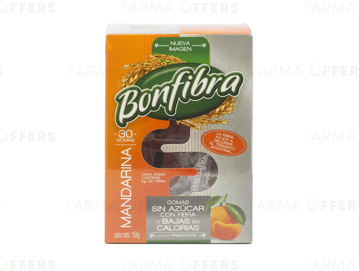 BONFIBRA GOMAS MANDARINA X30