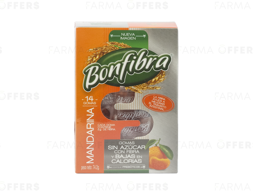 BONFIBRA GOMAS MANDARINA X14