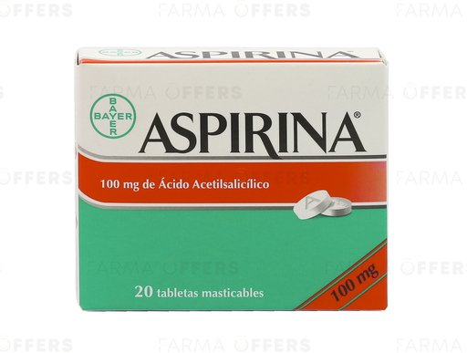 ASPIRINA INF. 0.1G X20 CAPS