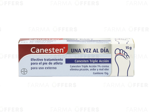 Canesten TRIPLE ACCION 1% CR. X 15G