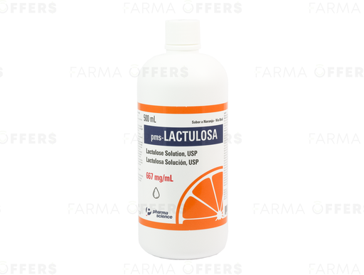 PMS-LACTULOSA 667 MG/ML 500ML