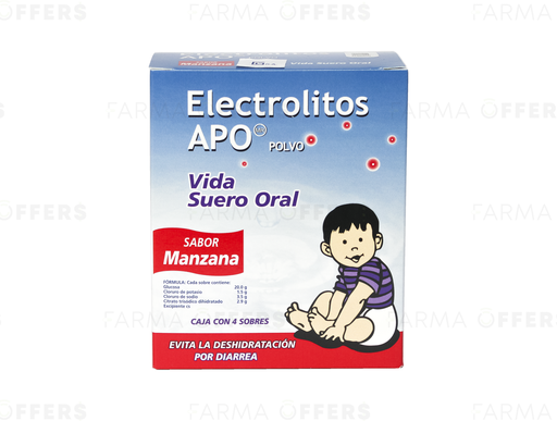 APO-ELECTROLITOS MANZANA X4 SOB