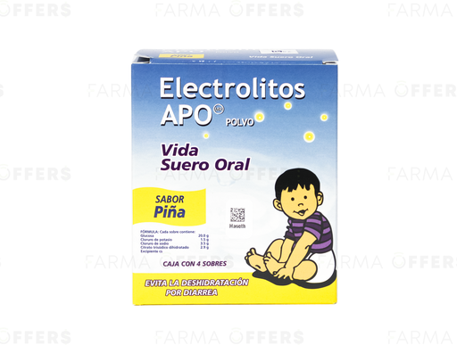 APO-ELECTROLITOS PIÑA X4 SOB