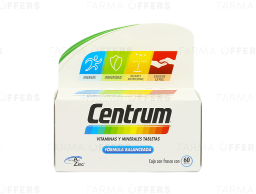 CENTRUM CON LUTEINA X 60TABS
