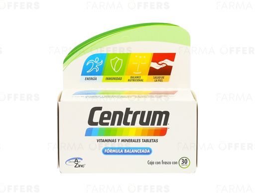 CENTRUM CON LUTEINA X 30TABS