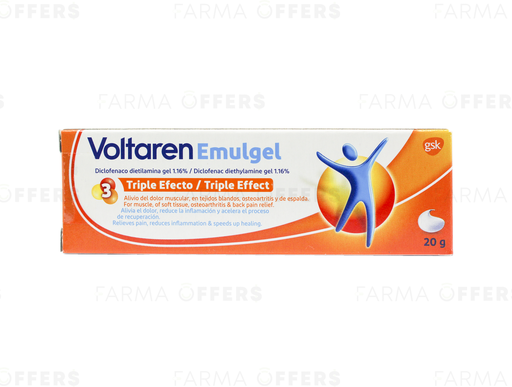 VOLTAREN EMULGEL 20G X 1.16%