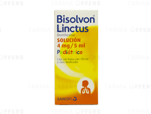 BISOLVON LINCTUS SOL. PED 4MG/5ML X 120ML