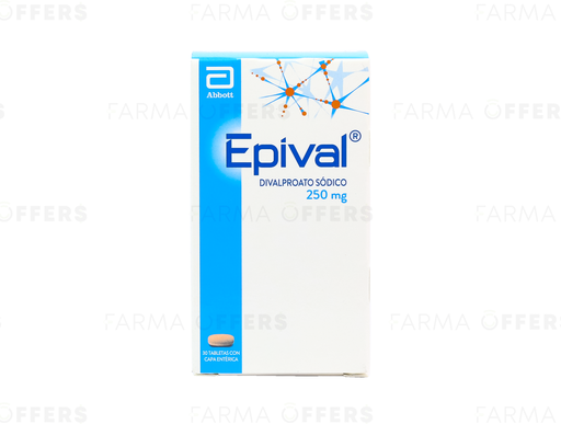 EPIVAL TABL  250MG X 30