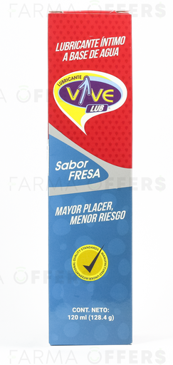 VIVE LUB FRESA TUBO X 120ML