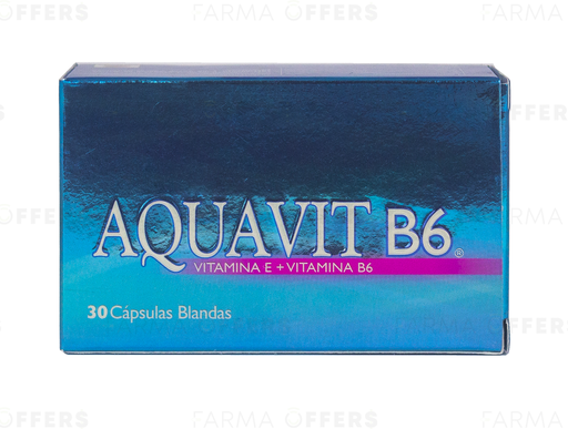 AQUAVIT B6 CAPS 50MG, 1 de 30