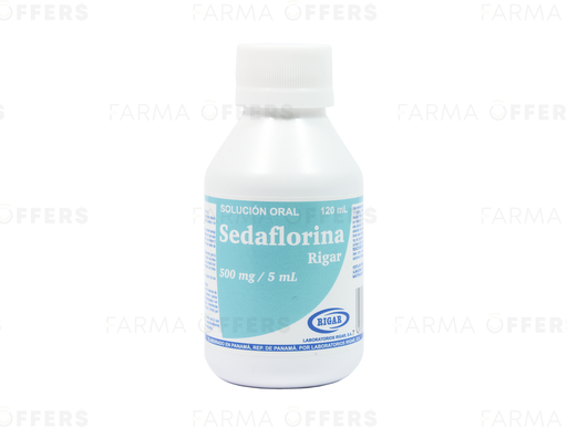 SEDAFLORINA SOL ORAL 120 ML