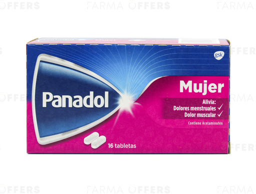 PANADOL MUJER X 16