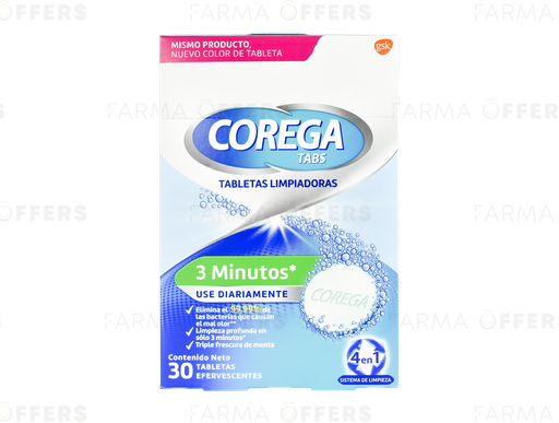 COREGA TAB 3 MIN. X30