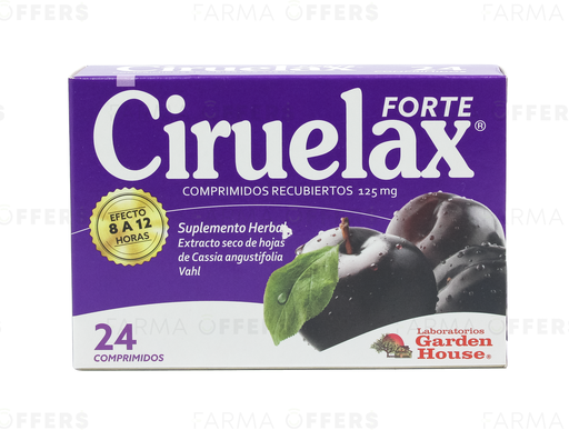 CIRUELAX FORTE 125MG X 24