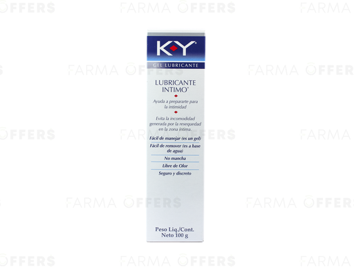 K-Y GEL LUBRICANTE 100GR X 1