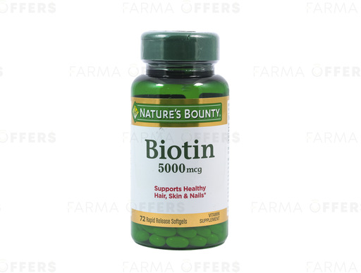 BIOTIN 5000 MG POTENCY X 72