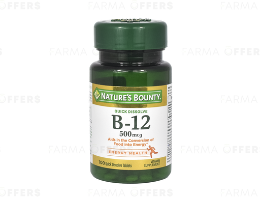 VIT B-12 500 MCG X 100