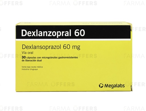 DEXLANZOPRAL 60MG, 1 de 30