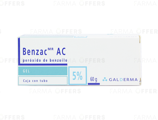 BENZAC AC GEL. TOP. 5.0% 60G x 1